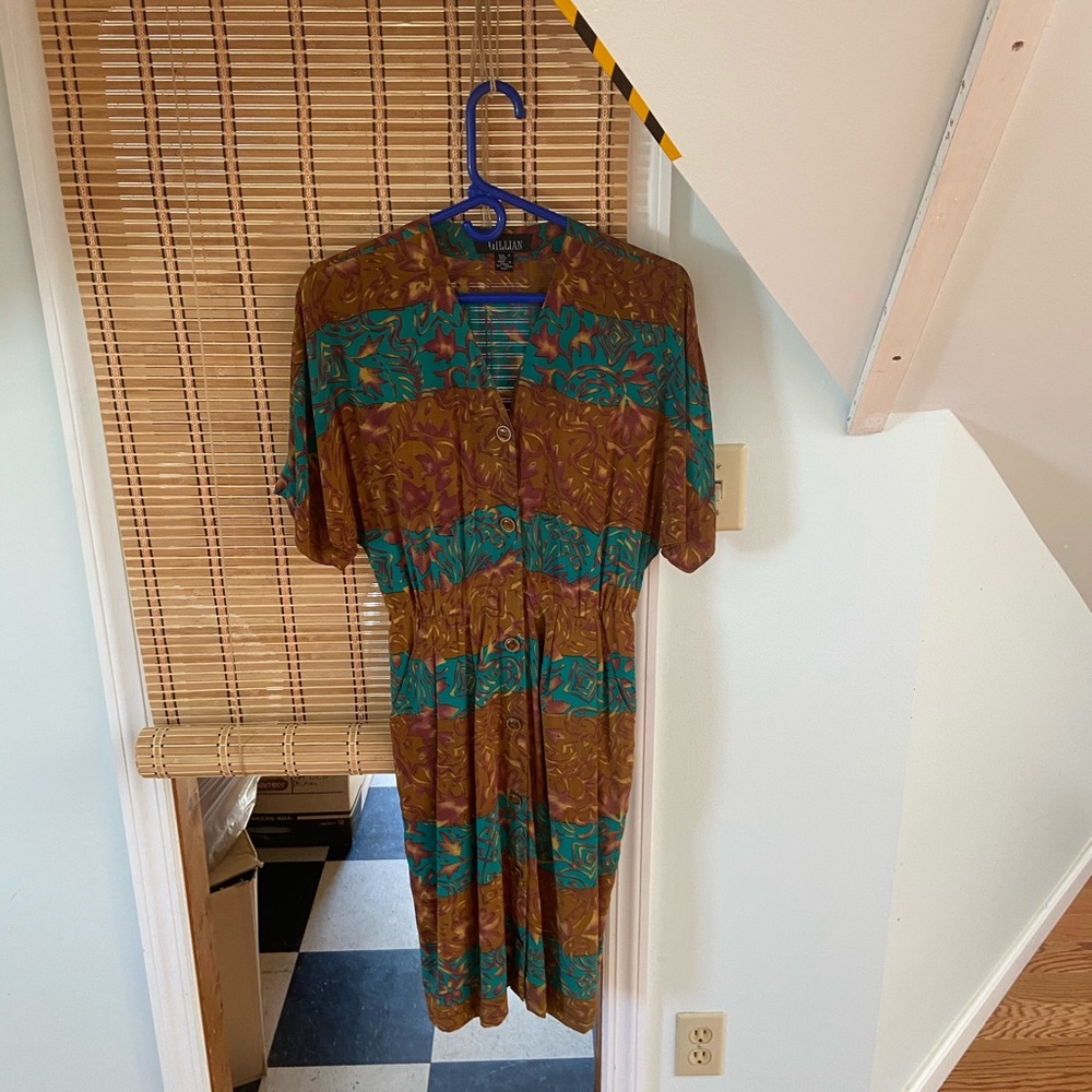 Vintage Silk Dress GILLIAN